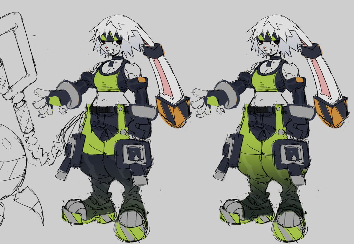 yap1co's tweet image. Character for when I dive into coding this summer. She&apos;ll sort of be my game dev mascot in a way.  main goal is to make games my niece will play