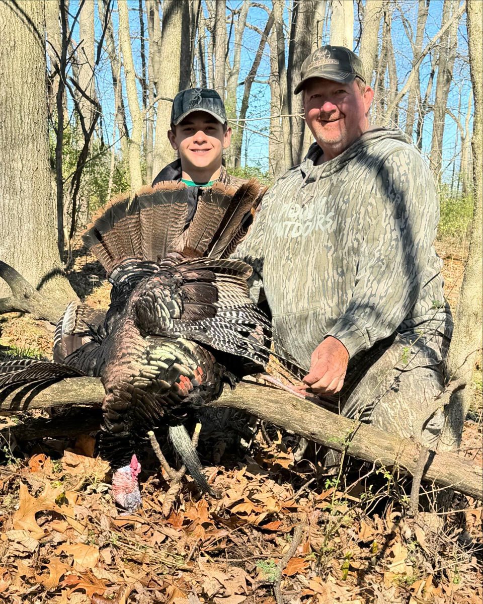 Big congrats to Leyton on getting it done at Buck Chasers on the youth season. Not only did he kill a great turkey but he caught some beautiful trout. Way to go buddy. Big thanks to Mr Ken for guiding him and calling in the bird.