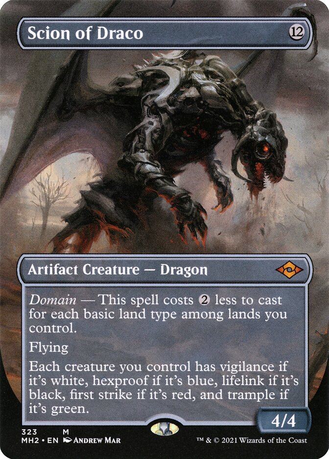 🎊Epic #MTG #GIVEAWAY ALERT 🎊 

Add Scion of Draco (Borderless) to your collection! 🔥

Here’s how to enter:
1️⃣  Like this post  ❤️
2️⃣  Retweet this post  🔁
3️⃣  Follow us @MtgPicks🧙‍♂️

Entries close April 12th 5:30 EST! Upgrade your deck on us! #EDH #TCG