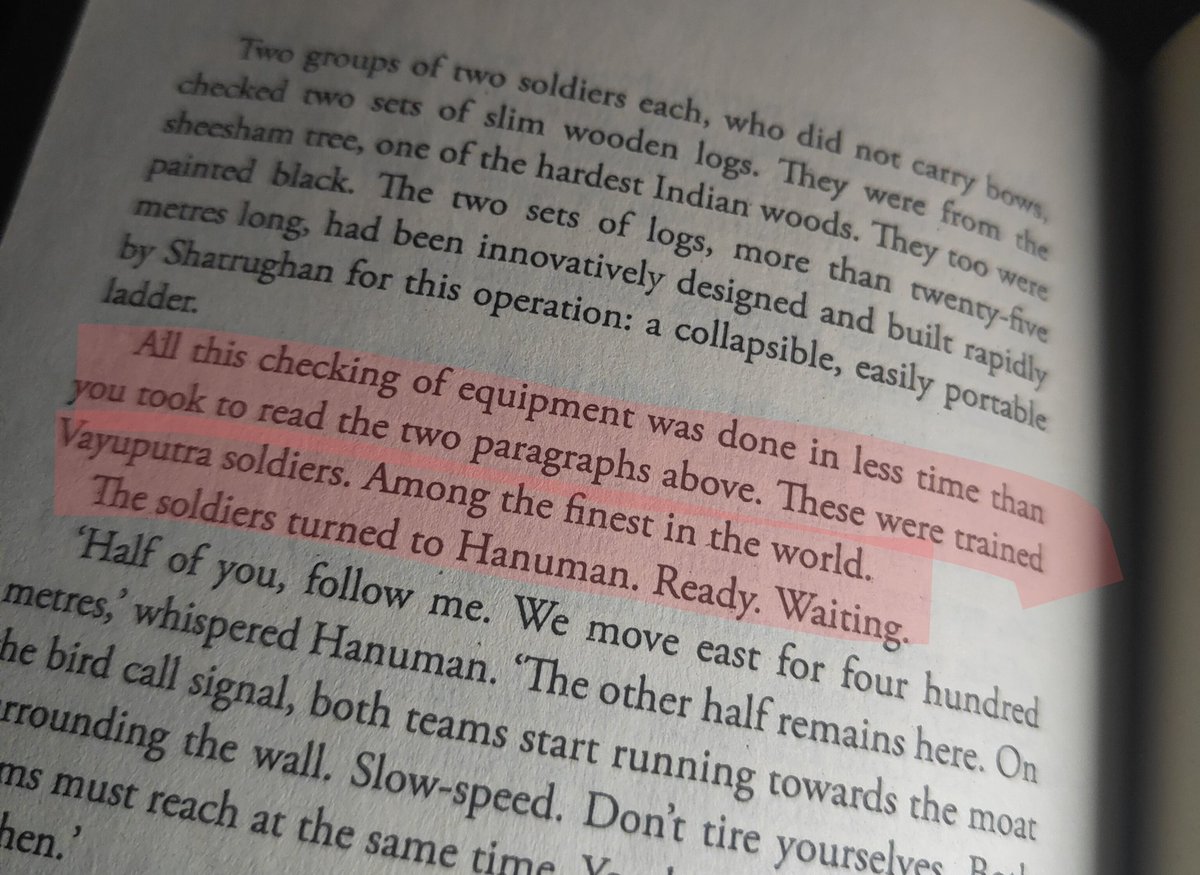 @authoramish you got me with this one.. It did took me quite a time to go thru it. And u just broke the fourth wall to let me know how quick these Vayuputra Soldiers are .. 😱🫣 #waroflanka #ramchandraseries