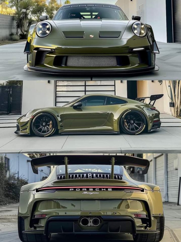 #Porsche 🫒🫒🫒