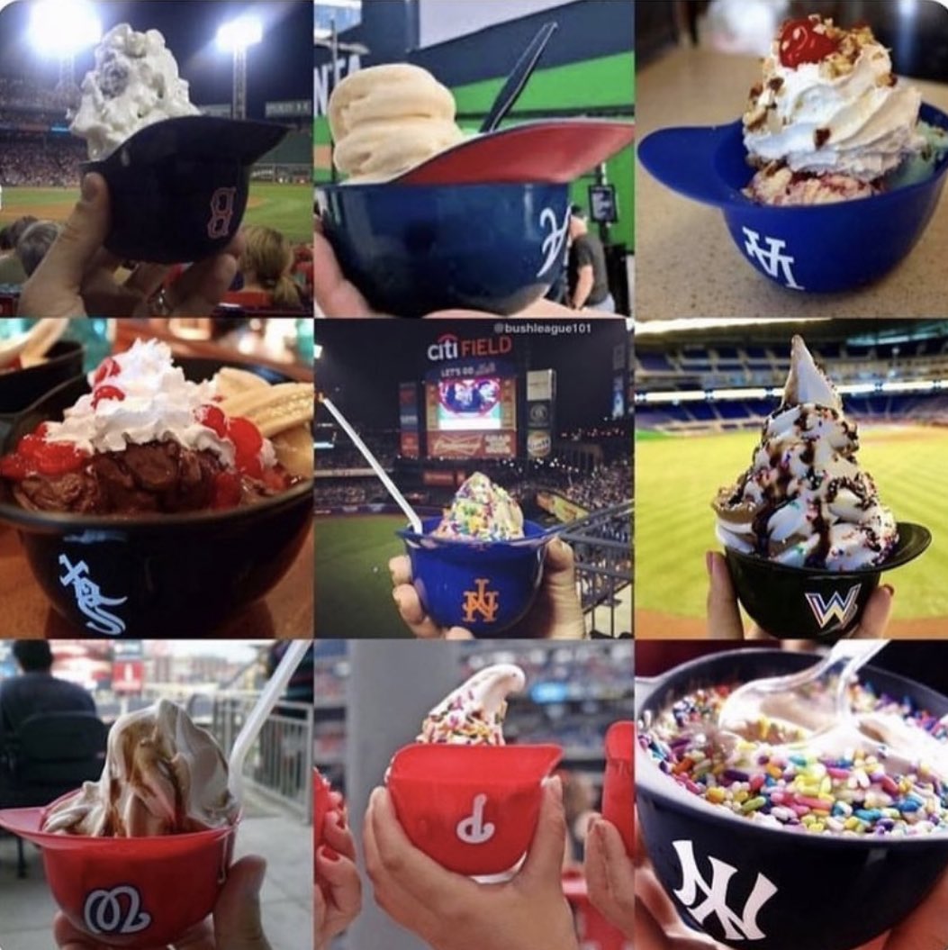 You just had to be there 😋🍦⚾️