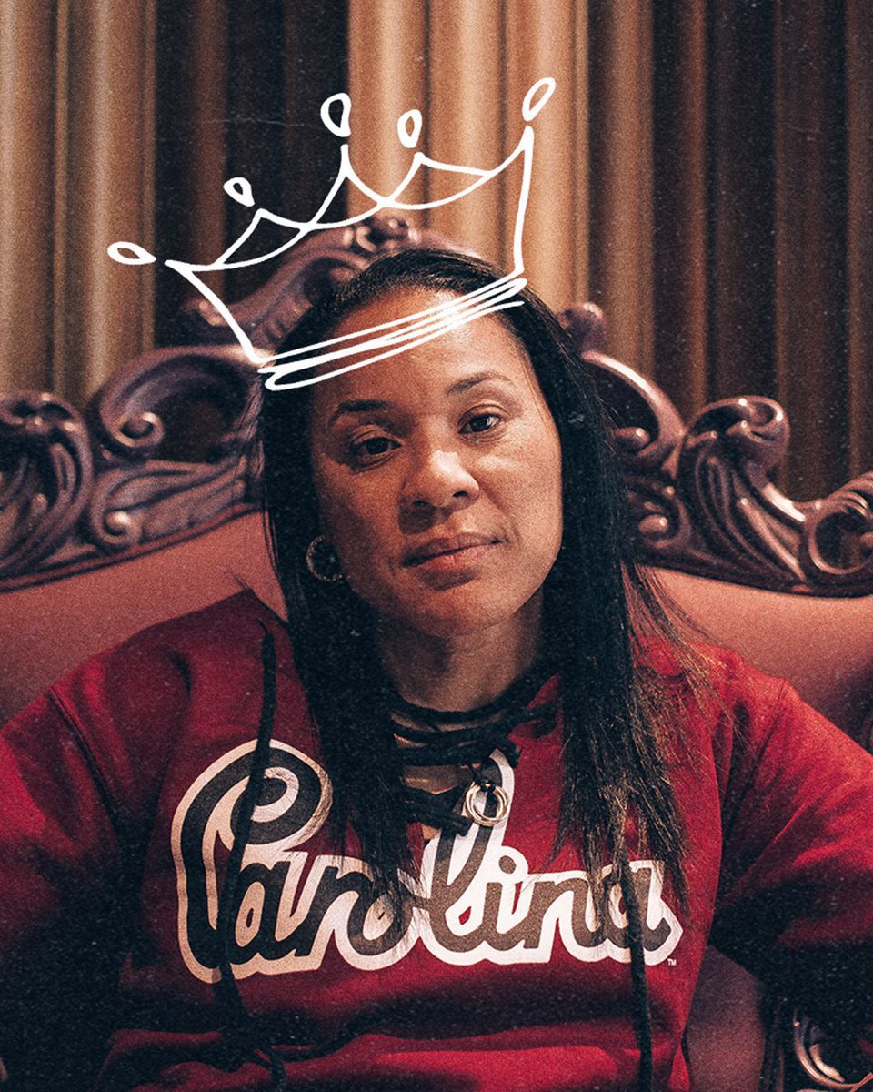 This Is My Queen 👑 The Honorable Dawn Staley #SouthCarolina #NationalChampionship #GamecocksWBB #WomensFinalFour #IowavsSC  #iowahawkeyes #CaitlinClark #MarchMadnessWBB