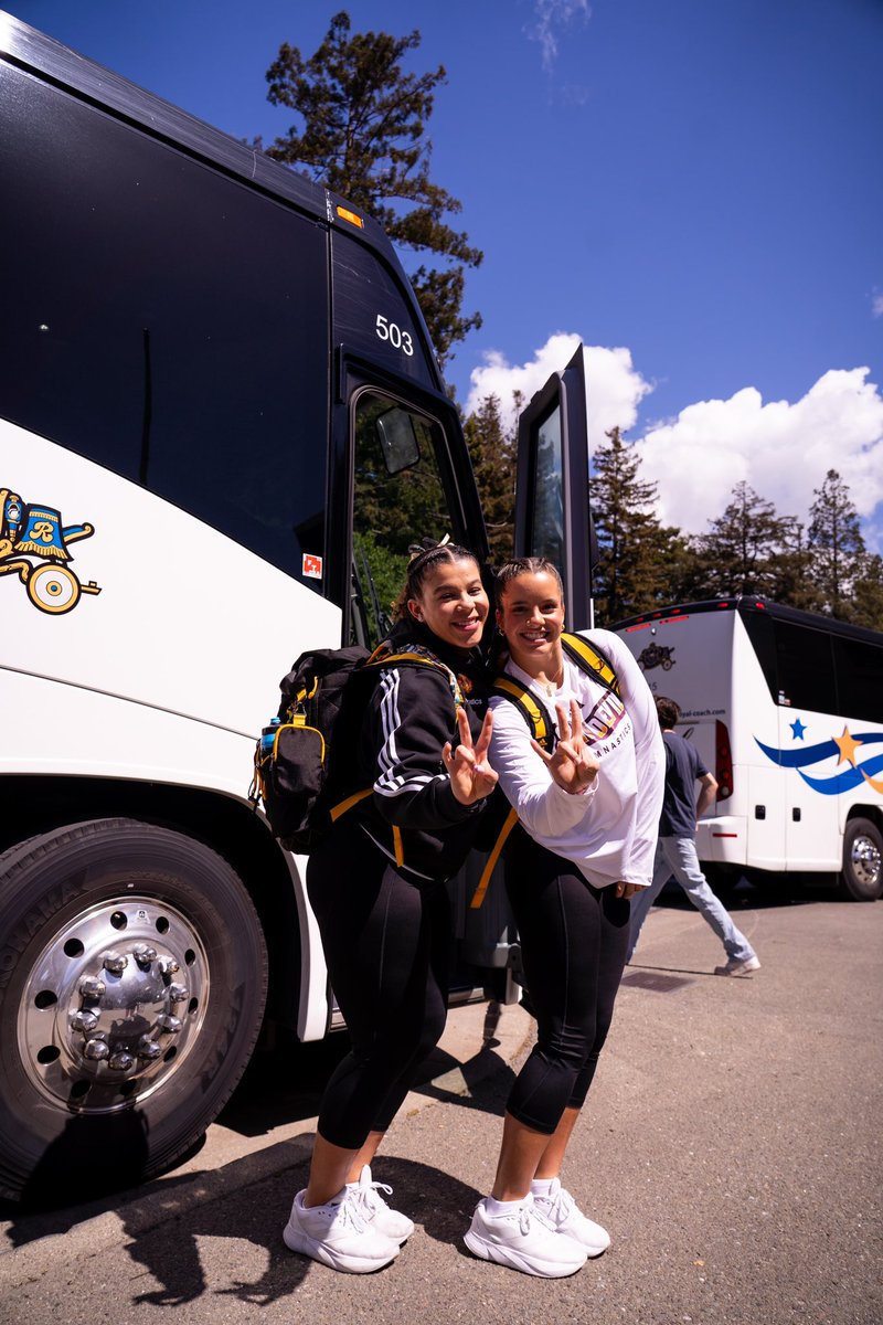 The Gym Devils have arrived 😈 #NCAAGym /// #ForksUp