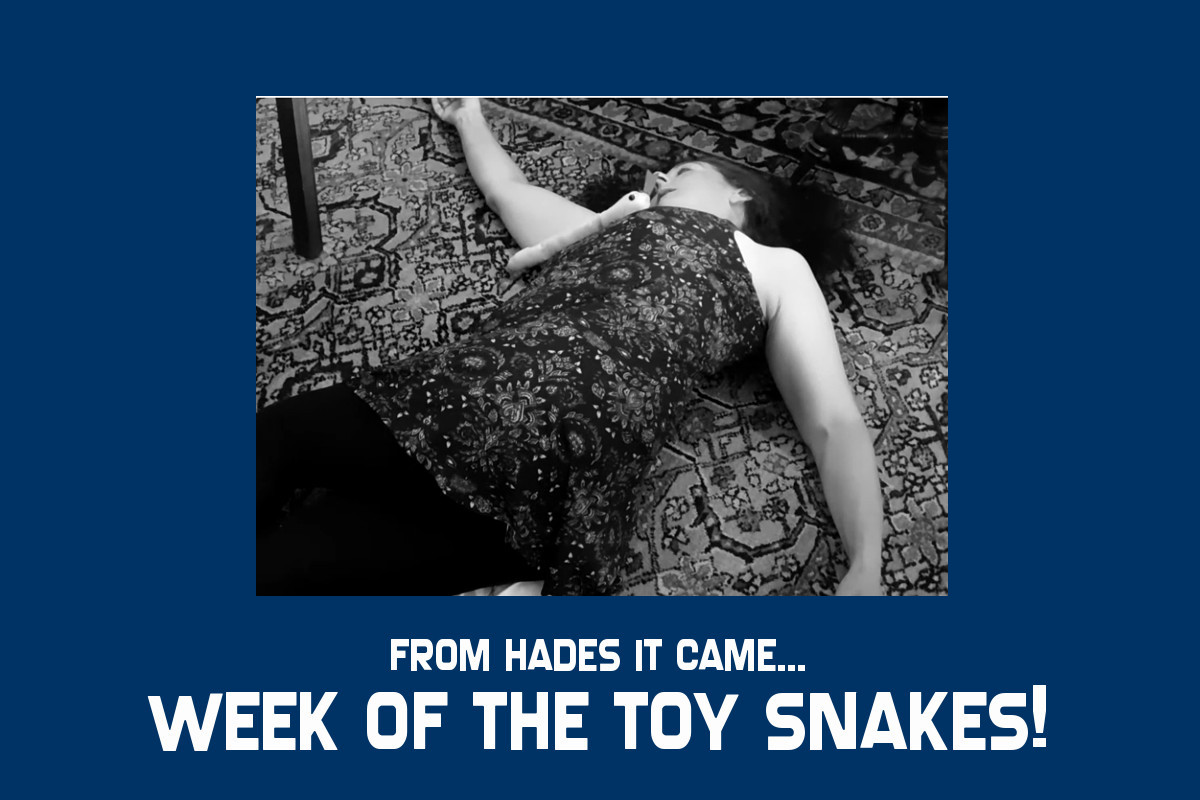 FROM HADES IT CAME: Week of the Toy Snakes Available for free on YouTube youtu.be/TfRNvnpsRvQ #rogue #chimera #films #film #movie #movies #horrormovie #horrrormovies #horrorgenre #independentfilm #independenthorrror #screenplay #screenwriter #writer #filmmaker #director…