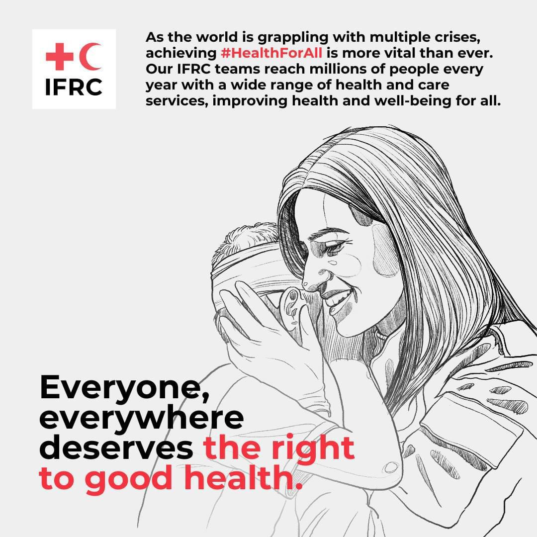 Happy World Health Day from the Red Cross Society. 

#Health4All