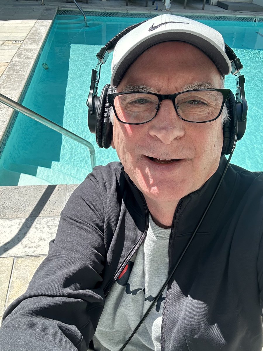 Sitting at the pool getting ready for tonight's show in LA and writing. Horn charts for American Music Honors April 24,2024 Monmouth University . BSACAM this year's awards Dion, John Mellencamp, Jackson Browne and Mavis Staples.