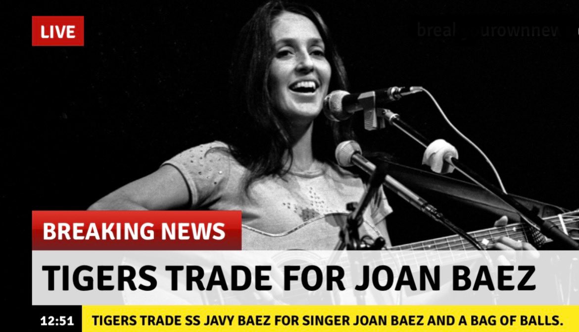 It was only a matter of time. #Tigers #JavyBaez #JoanBaez