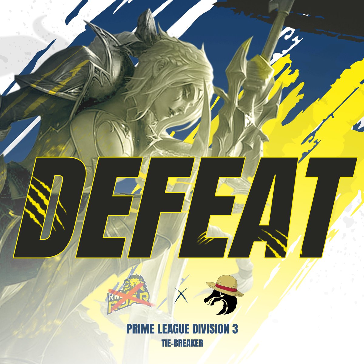 Wir haben es ihnen nicht leicht gemacht, aber es sollte nicht sein....

GG <a href="/KanjiEsports/">Kanji Esports</a>