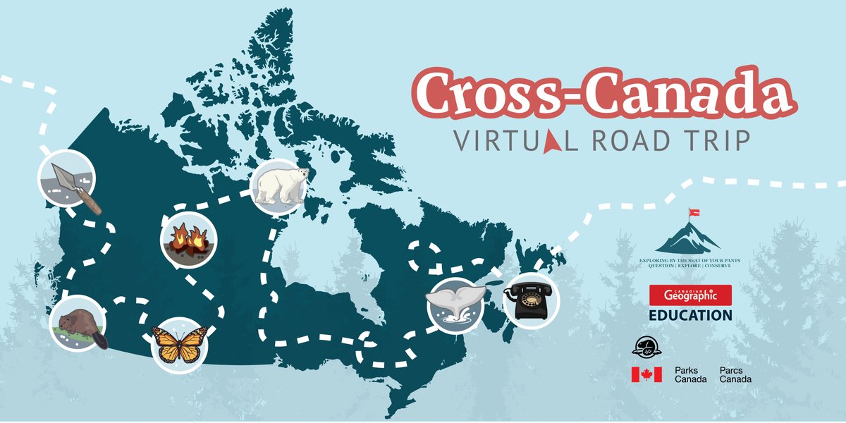 The Cross-Canada Virtual Road Trip has begun! Visit our website to see the list of events with @ParksCanada and @EBTSOYP, and to access recordings of any events you may have missed. Pssst...there's also a fun contest for you and your students! #CCVRT2024 bit.ly/3KQp6Nf