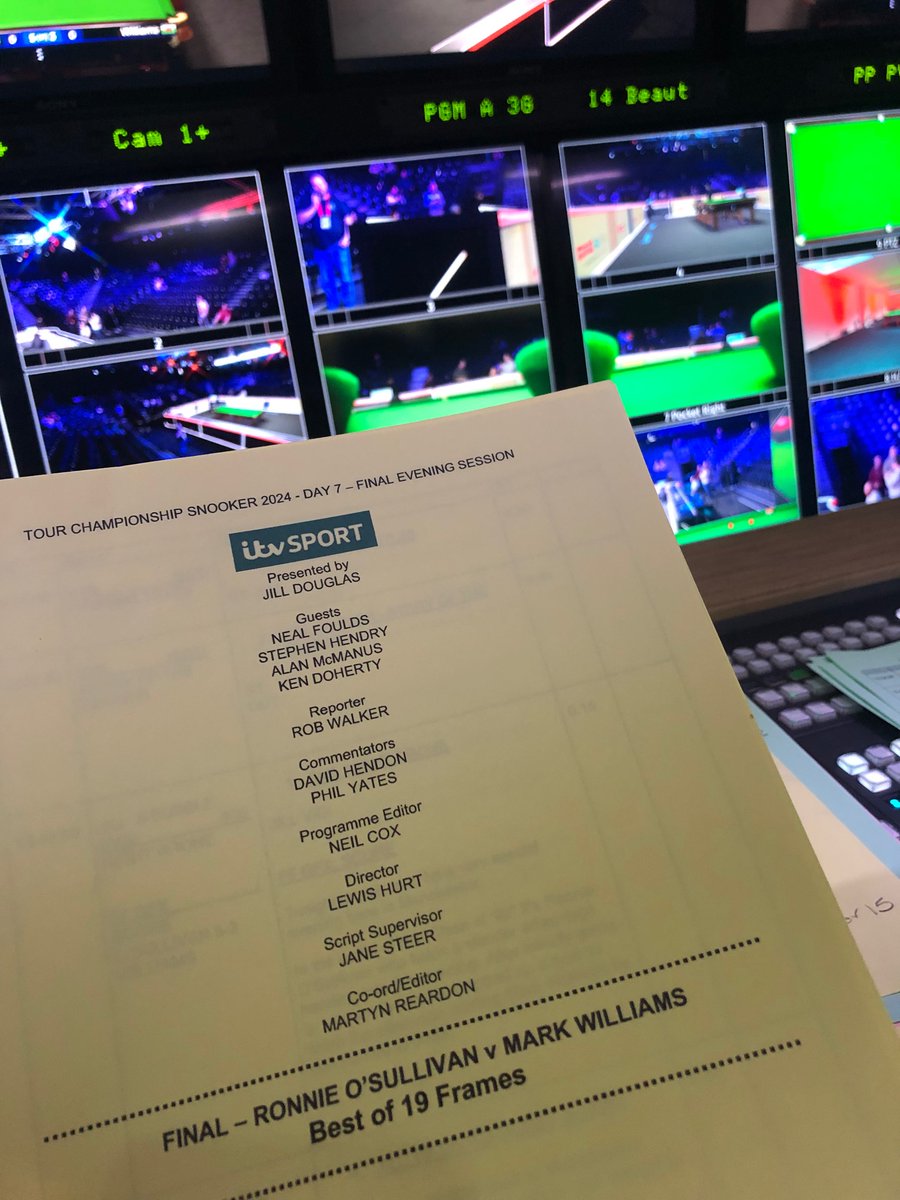 HurtLewis's tweet image. #ITVSnooker nights don’t get much bigger then this #ITV4