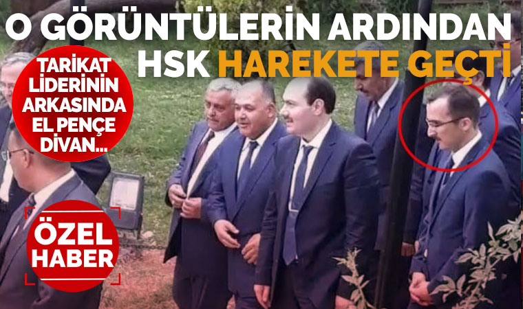 #ÖZELHABER
📌Tarikat liderinin arkasında el pençe divan yürüyen kişi Türkiye Cumhuriyeti Başsavcısı...

📌Bu görüntülerin ardından HSK harekete geçti.

Ayrıntılar için 👇

cumhuriyet.com.tr/siyaset/bassav…