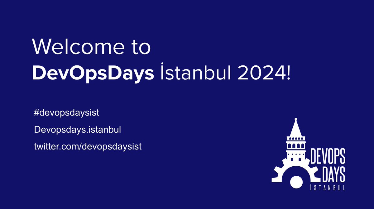 Tonight prepping the opening slides for #DevOpsDays İstanbul 2024! 🚀 Last reminders: Get your ticket while you can!! #devopsdaysist @devopsdaysist