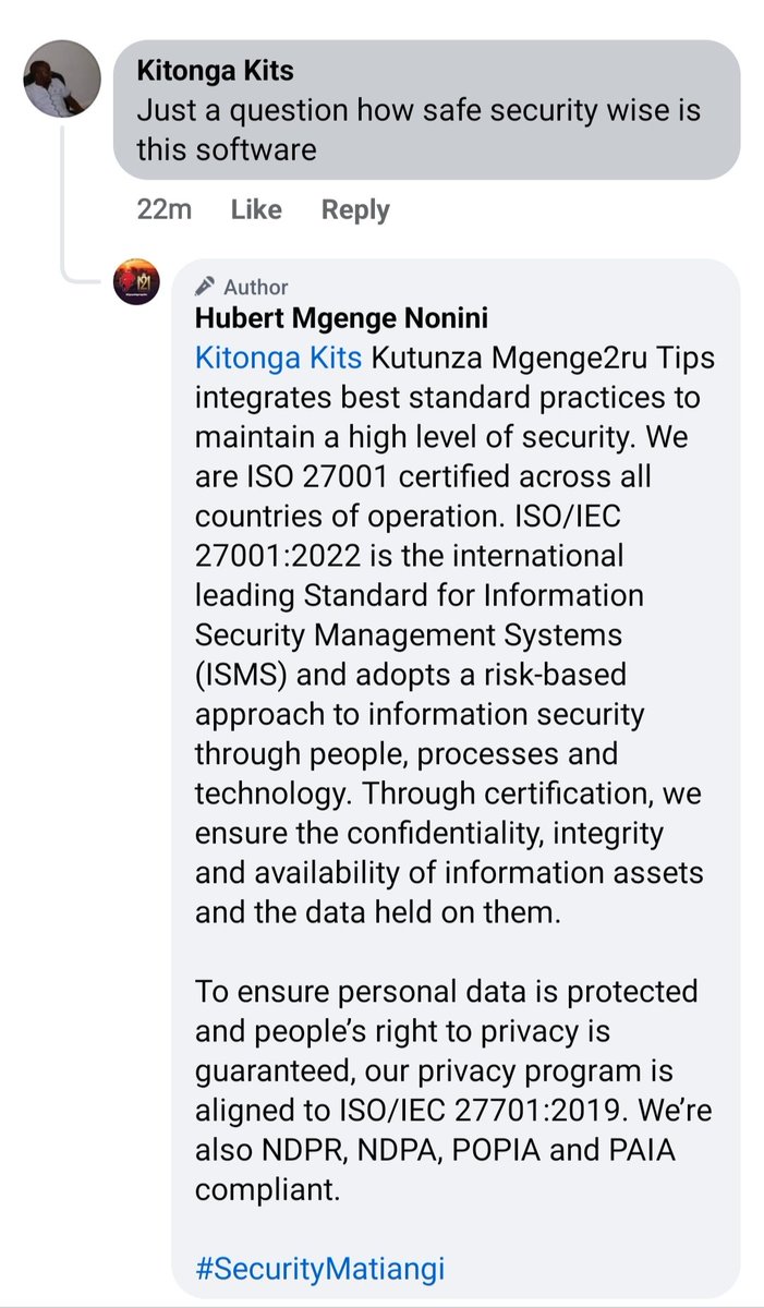 Anyone who will use our platform once we Open up don't worry we have layers of security and data protection. #Mgenge2ru #KutunzaMsanii 

Thank you for the support and feedback I truly and humbly appreciate it 🔥🔥🔥💯