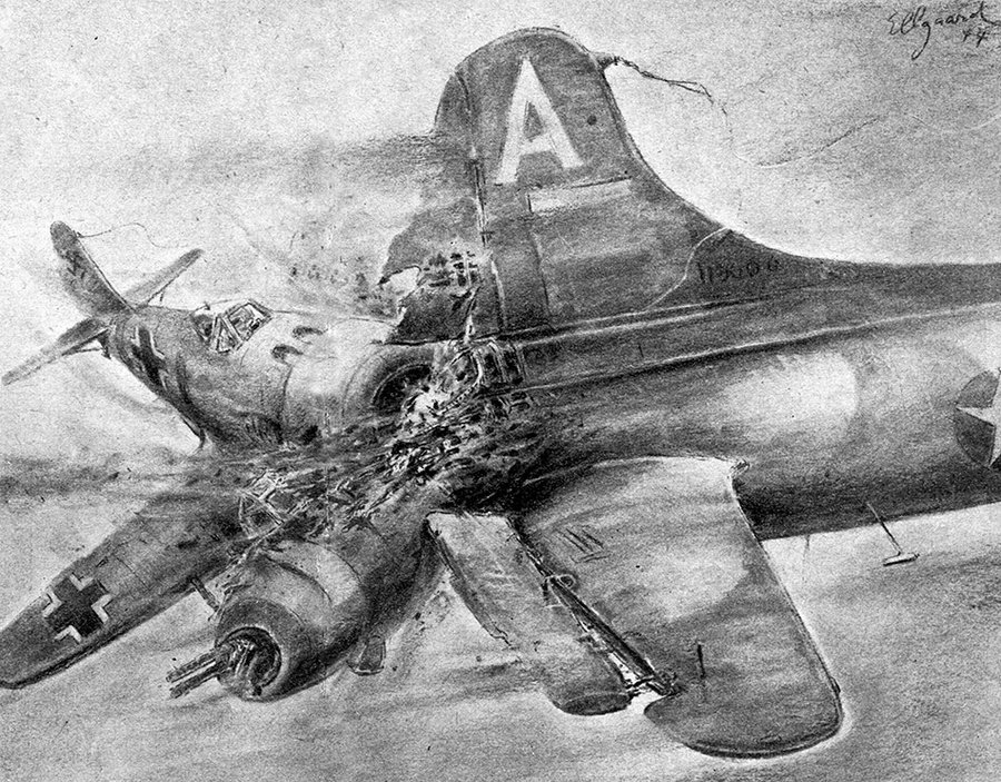 1945'te bugün: Sonderkommando Elbe, Amerikan ağır bombardıman uçaklarını mahmuzlayarak düşürmeleri için 120 Alman pilotunu intihar görevine yolladı. Mahmuzlama yöntemiyle sadece 8 uçağın düşürülebildiği operasyon başarısızlıkla sonuçlandı.