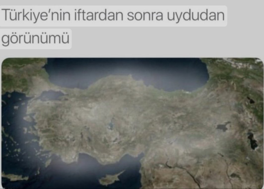 Bu ramazan bu espri yapılmadı