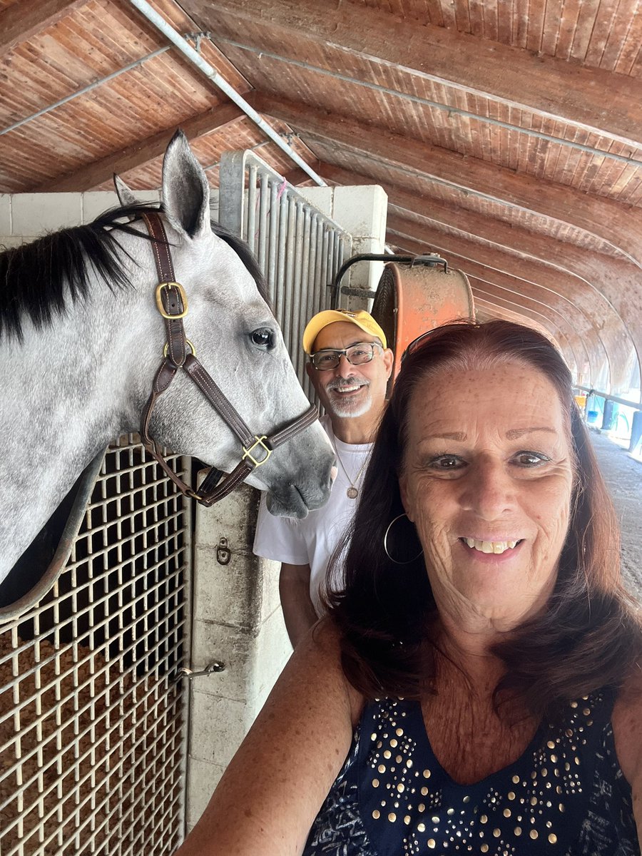 Ready to race @GulfstreamPark @fawkesracinginc @JaramilloJockey #Sonicus