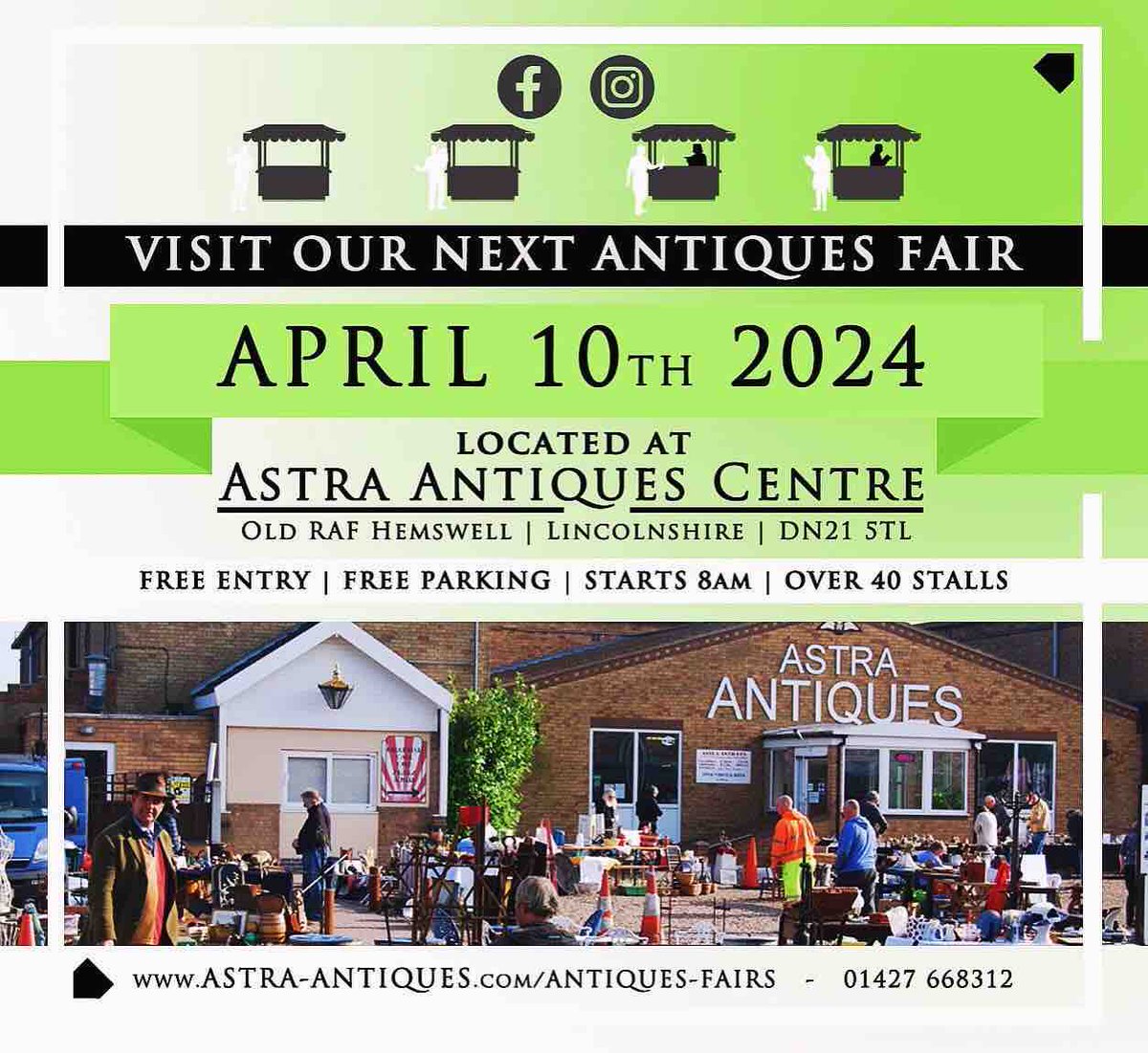 Want more antiques? Astra Antiques Centre’s next fair is this Wednesday 👇