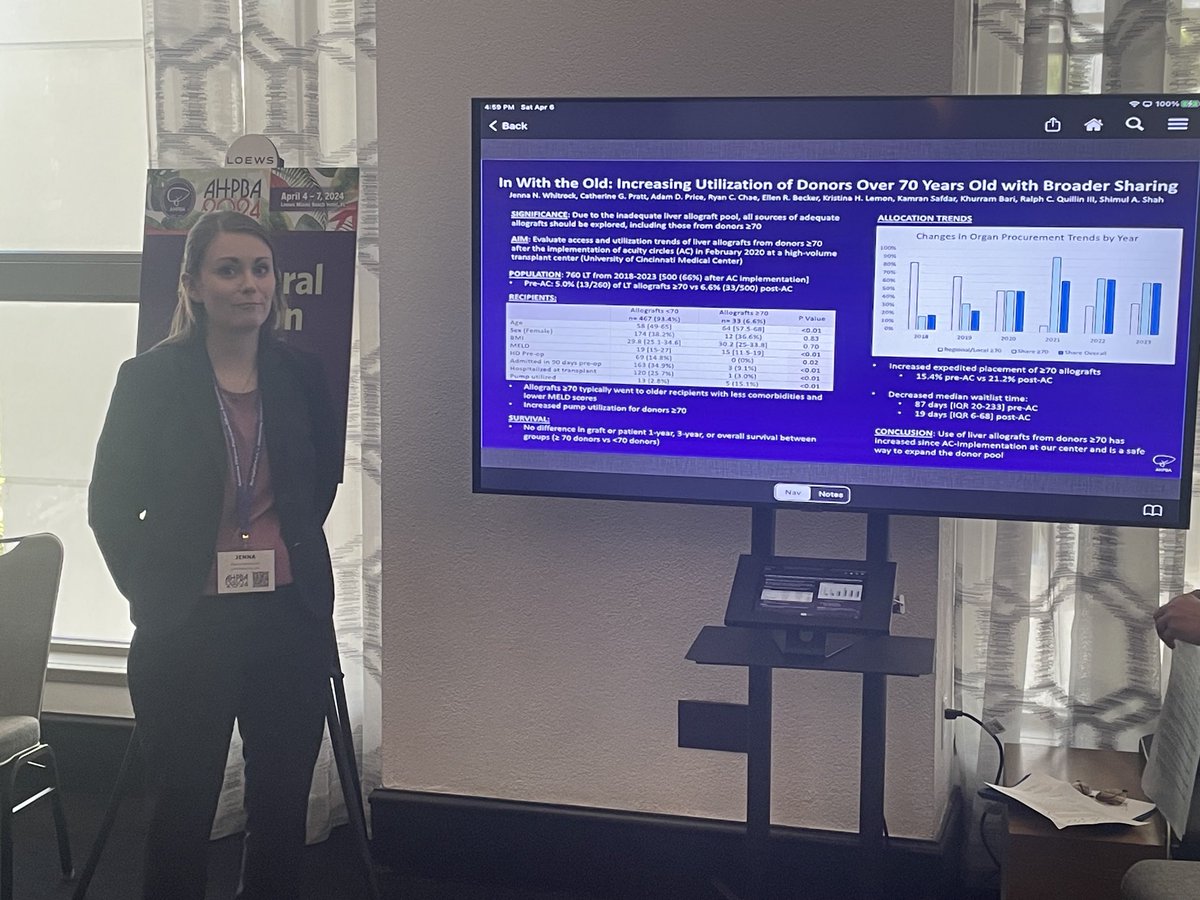 Shimul A. Shah (@shimulshah73) on Twitter photo How to use older liver donors? <a href="/JennaWhitrockMD/">Jenna Whitrock</a> teaches the group <a href="/AHPBA/">AHPBA</a> <a href="/UCincySurg/">UC General Surgery</a> <a href="/transplant_u/">UCincyTransplant</a> @cprattmd How to use older liver donors? <a href="/JennaWhitrockMD/">Jenna Whitrock</a> teaches the group <a href="/AHPBA/">AHPBA</a> <a href="/UCincySurg/">UC General Surgery</a> <a href="/transplant_u/">UCincyTransplant</a> @cprattmd