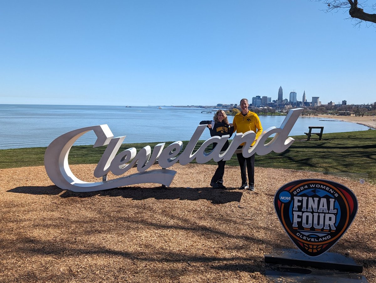 It's Game Day....pregame walk. #WFF2024 #Hawkeyes