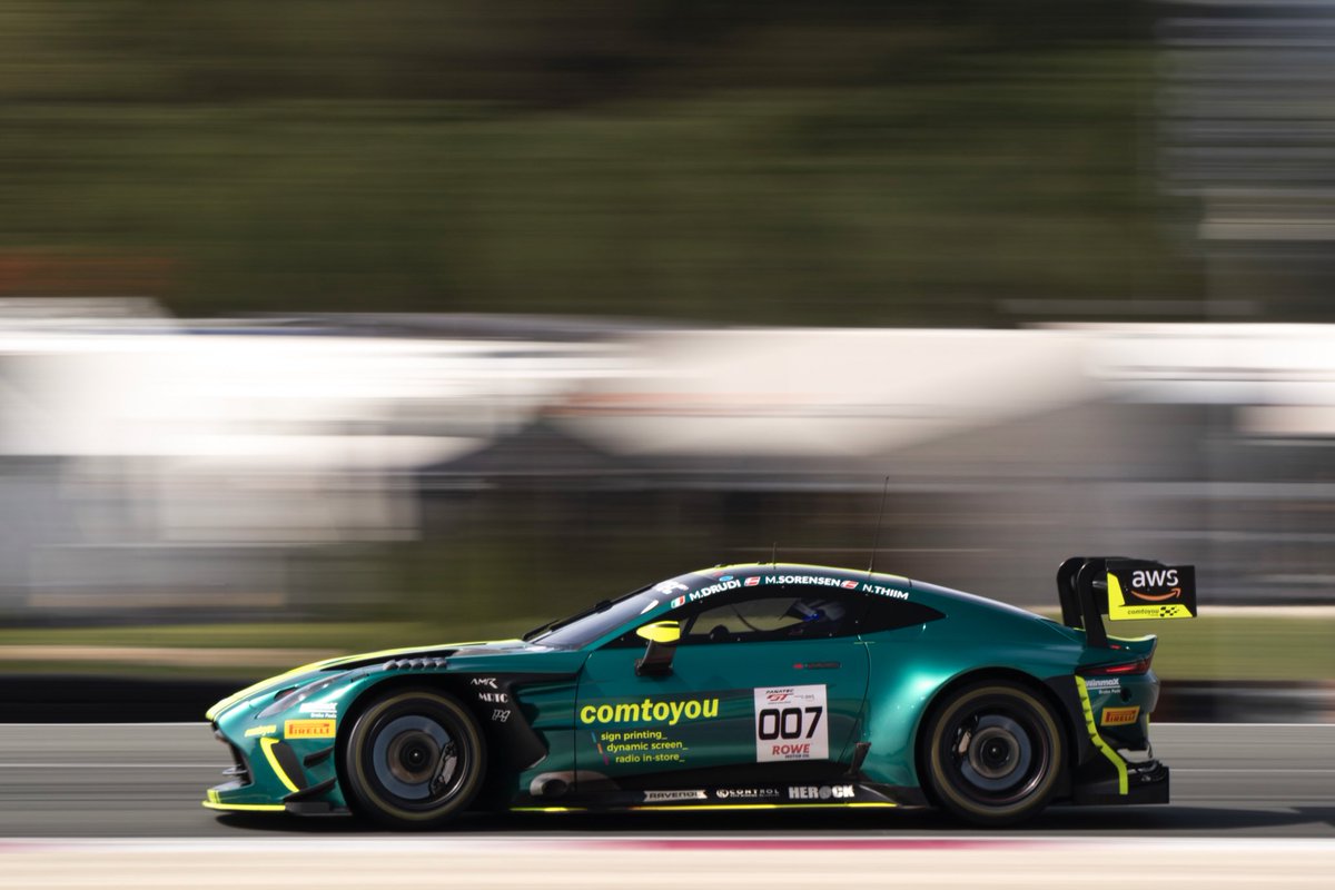 The new Aston Martin Vantage GT3 ‘Dane Train’ charged its way to a top ten finish in the opening Fanatec GT Europe round of the year at Paul Ricard. AMR works stars Mattia Drudi, Marco Sorensen and Nicki Thiim raced from 17th on the grid to finish a hard-earned seventh with new…