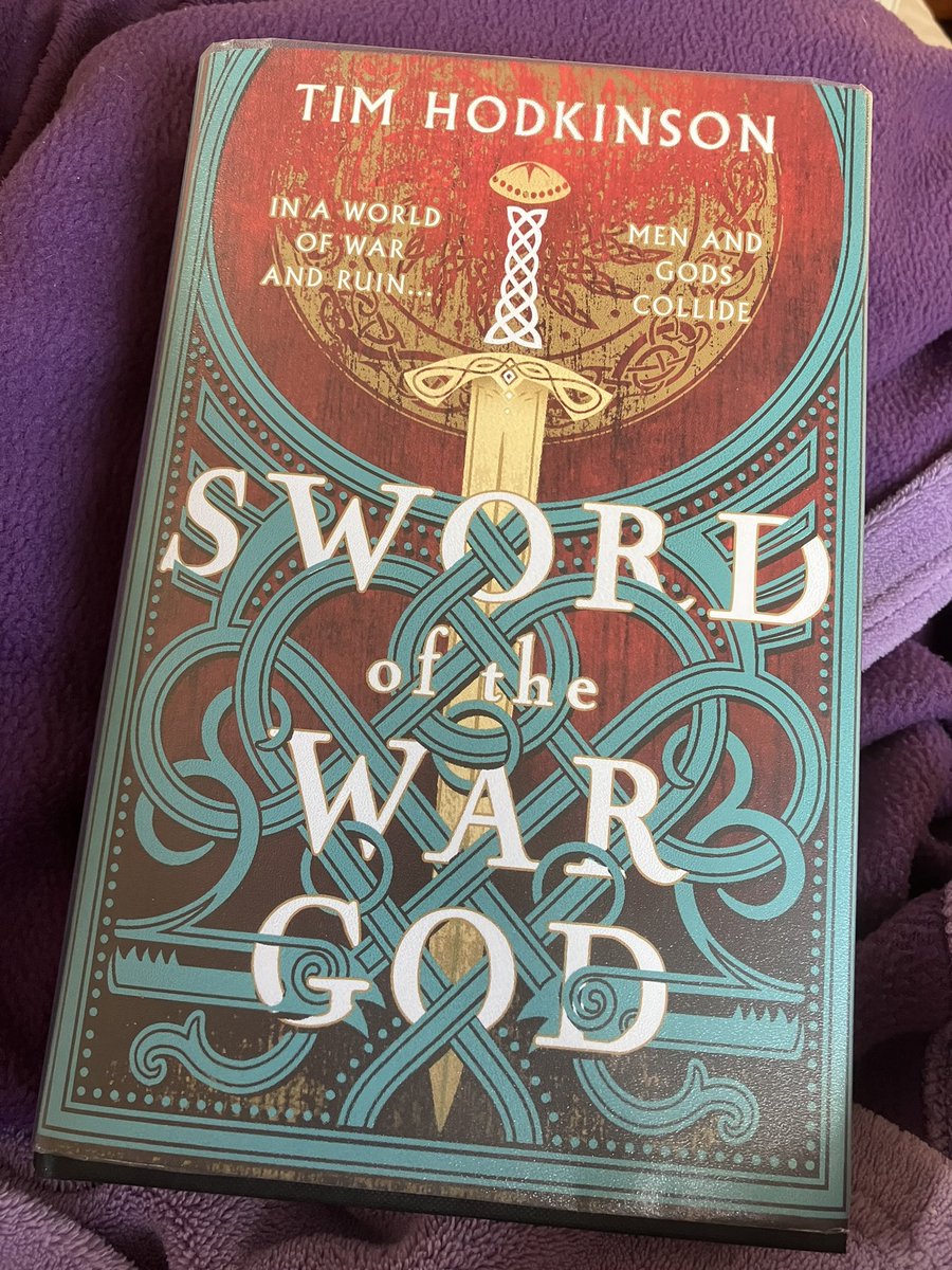 If you want to know how epic Sword Of The War God is, it’s the kind of book that Cecil B DeMille would turn into a 5 hour film with a cast of thousands for your bank holiday viewing, it’s out on Thursday do yourselves a favour and buy it @TimHodkinson @HoZ_Books @AriesFiction