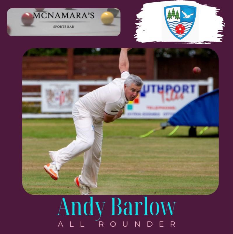 🚨PLAYER SPONSOR🚨 Back to our player sponsors now, with Andy Barlow being sponsored by our good friends over at McNamaras Sports Bar🎱 Go check them out, great bar in Ormskirk area! #BarlowFantastico #UptheDale
