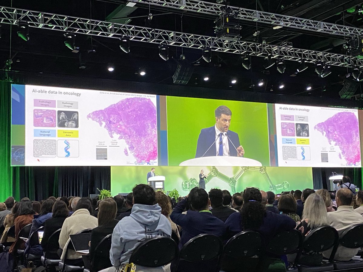 AI is coming, future is here to End Cancer as we know it. 👏👏 #AACR24, ⁦@MDAndersonNews⁩