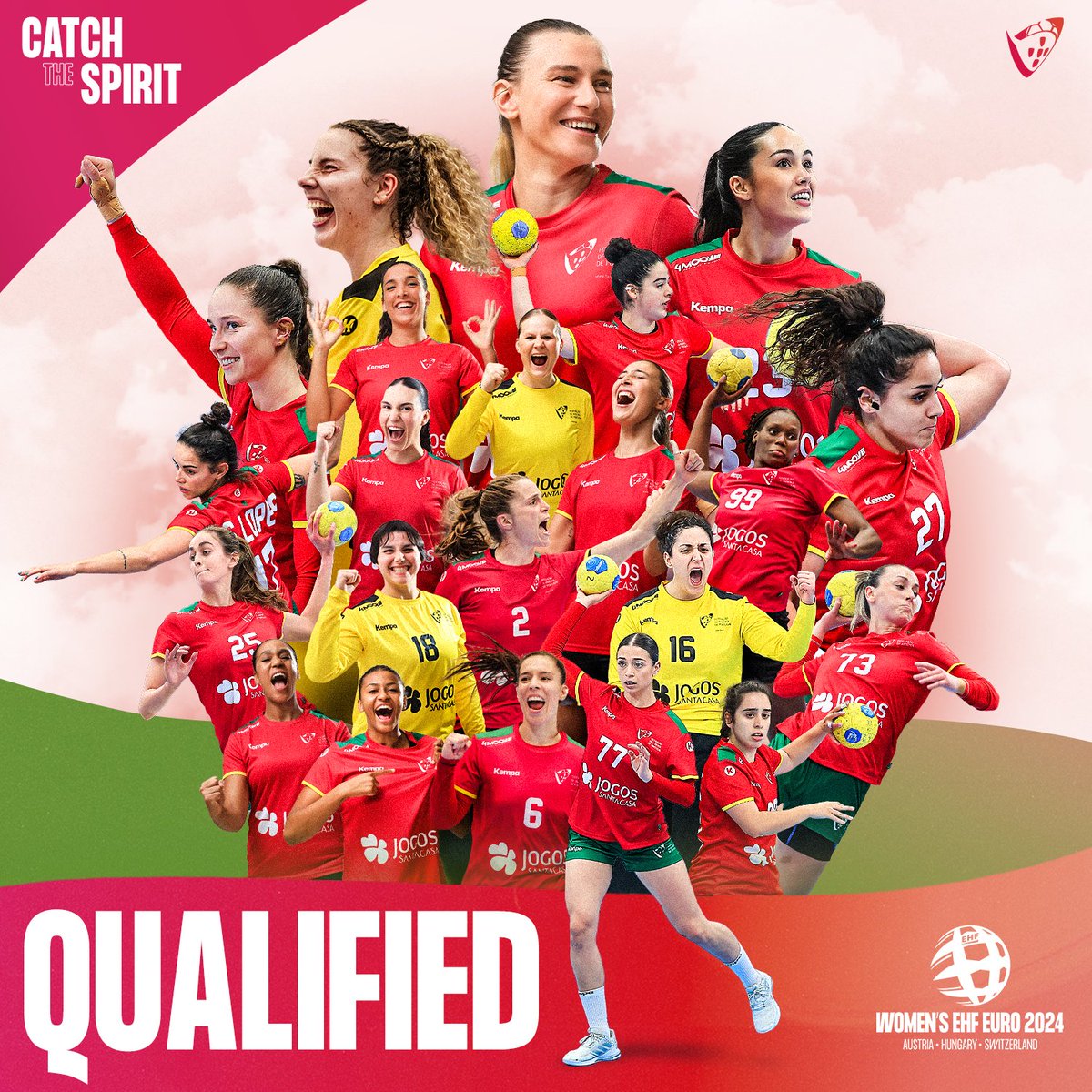 🇪🇺 𝐄𝐇𝐅 𝐄𝐔𝐑𝐎 𝟐𝟎𝟐𝟒: HERE WE GOOOOO!!! ❤️ 

16 anos depois reescrevemos uma página dourada na nossa história. 𝑂𝑟𝑔𝑢𝑙ℎ𝑜 𝑖𝑚𝑒𝑛𝑠𝑜! 🇵🇹
 
<a href="/EHFEURO/">EHF EURO</a>
#superportugal #andebolportugal #portugal #andebolfeminino #jogossantacasa #ehfeuro2024 #catchthespirit