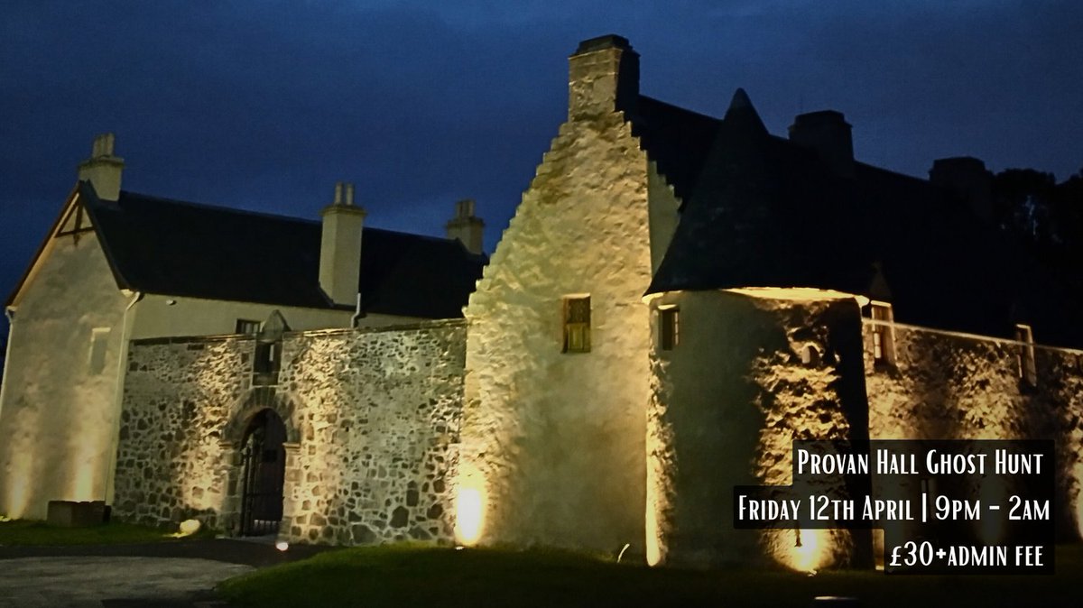 COMING UP Join Scottish Hauntings on a paranormal investigation of Provan Hall on Friday 12th April. Last few tickets can be found at: bit.ly/3VhfRO4 #ghosthunt #paranormal #ghost #paranormalinvestigation #hauntedhouse #hauntedmuseum