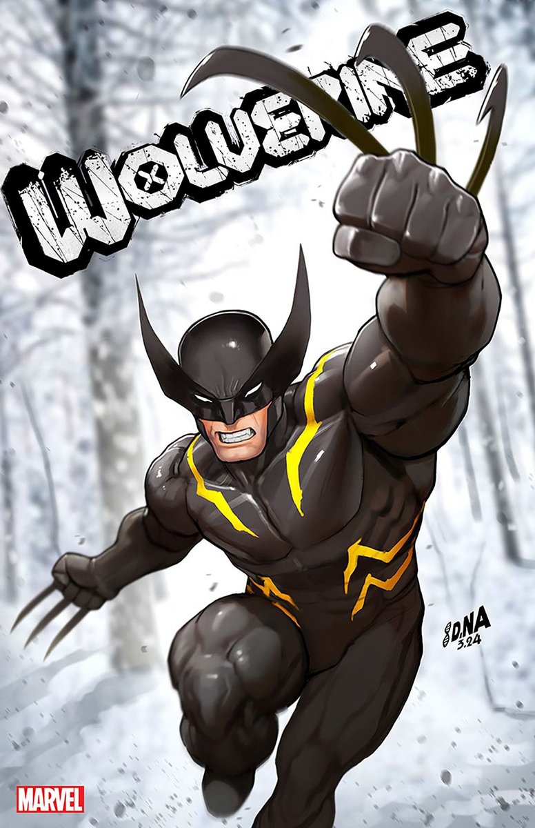 #COLLECTORS' NOTE: Featuring the full debut of the #Adamantium Armor! 🕐 𝗣𝗿𝗲-𝗼𝗿𝗱𝗲𝗿 by MON APR 8 @ 5 PM, 𝘀𝗮𝘃𝗲 𝟮𝟬%! 📱#Wolverine Vol 7 #49 👉ow.ly/ACuy50R9u9U ✏️@Benjamin_Percy @VictorLaValle 🎨 @GeoffShaw12 ✨@DavidNakayama #Cover #XMen #XMen97 #MarvelXMen