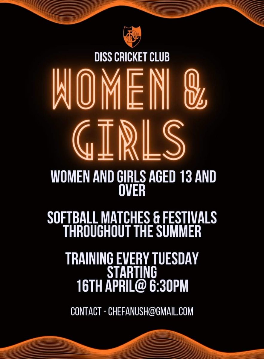 Any Women or Girls interested, please get in touch!!