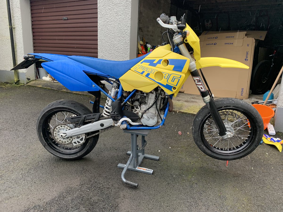banzaig1's tweet image. One step closer to getting it how I want it 🤔👍 #supermoto #husaberg