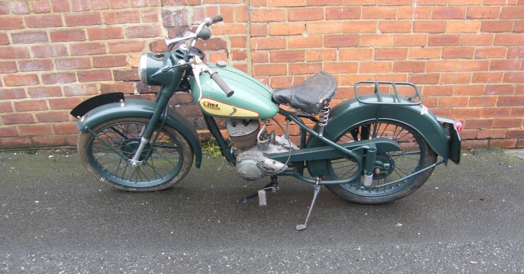 Check out this cool 1954 BSA Bantam restoration project! Ebay ad here ow.ly/bjZ950R9WYk #BSA more bikes at barnfindmotorcycle.com #motorbike #motorcycle #barnfind #biker #vintagebike