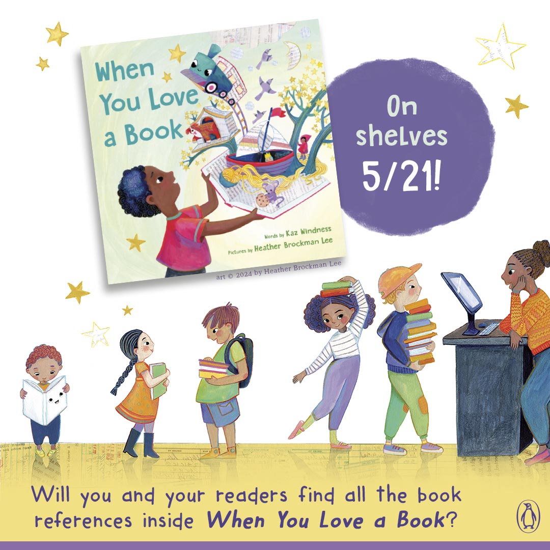 Today is the first day of National Library Week! It’s time to celebrate librarians, libraries, and the way that they both are such important parts of our communities! Plus, it doesn’t hurt to celebrate a good book while you’re at it 🐧🧡📚 #nationallibraryweek