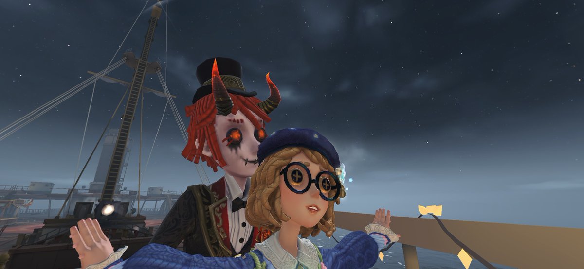 VicHele1213's tweet photo. OMG SO BEAUTIFUL ❤💙
#vichele #helevic #idv #identityv #event #fanartTitanic #gameplay #helenaadams #victorgrantz #identityvpostman #identityvmindseye https://t.co/XjJOfV99pb