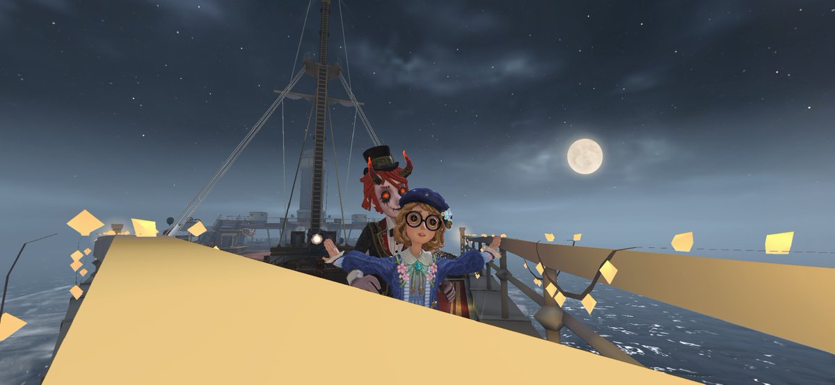 VicHele1213's tweet photo. OMG SO BEAUTIFUL ❤💙
#vichele #helevic #idv #identityv #event #fanartTitanic #gameplay #helenaadams #victorgrantz #identityvpostman #identityvmindseye https://t.co/XjJOfV99pb