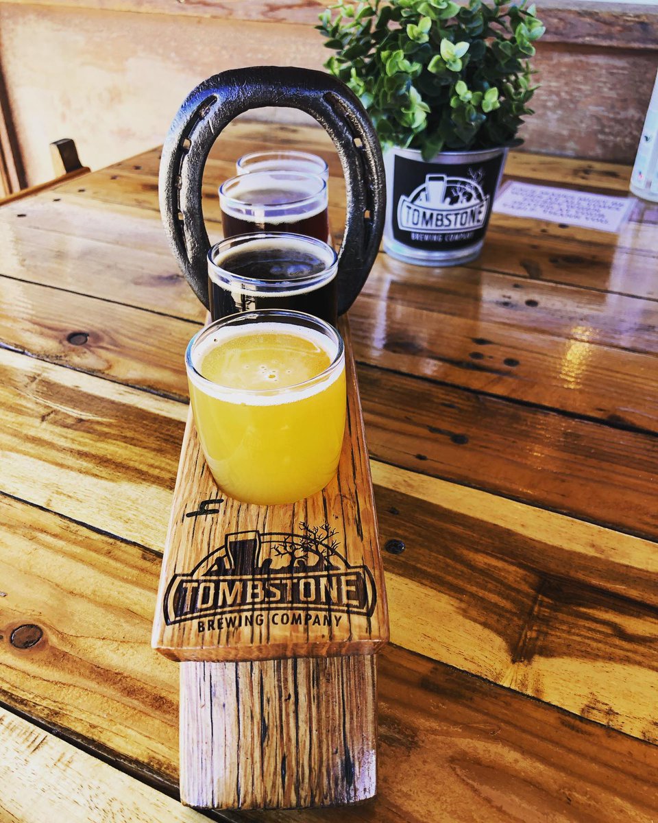 Próst! 🍻 Celebrate #NationalBeerDay at one of these iconic breweries: bit.ly/3EkE2Px 📍Copper Brothel Brewery 📷: @wandering.drunkards 📍Tombstone Brewing Company 📷: @lpinkblonde