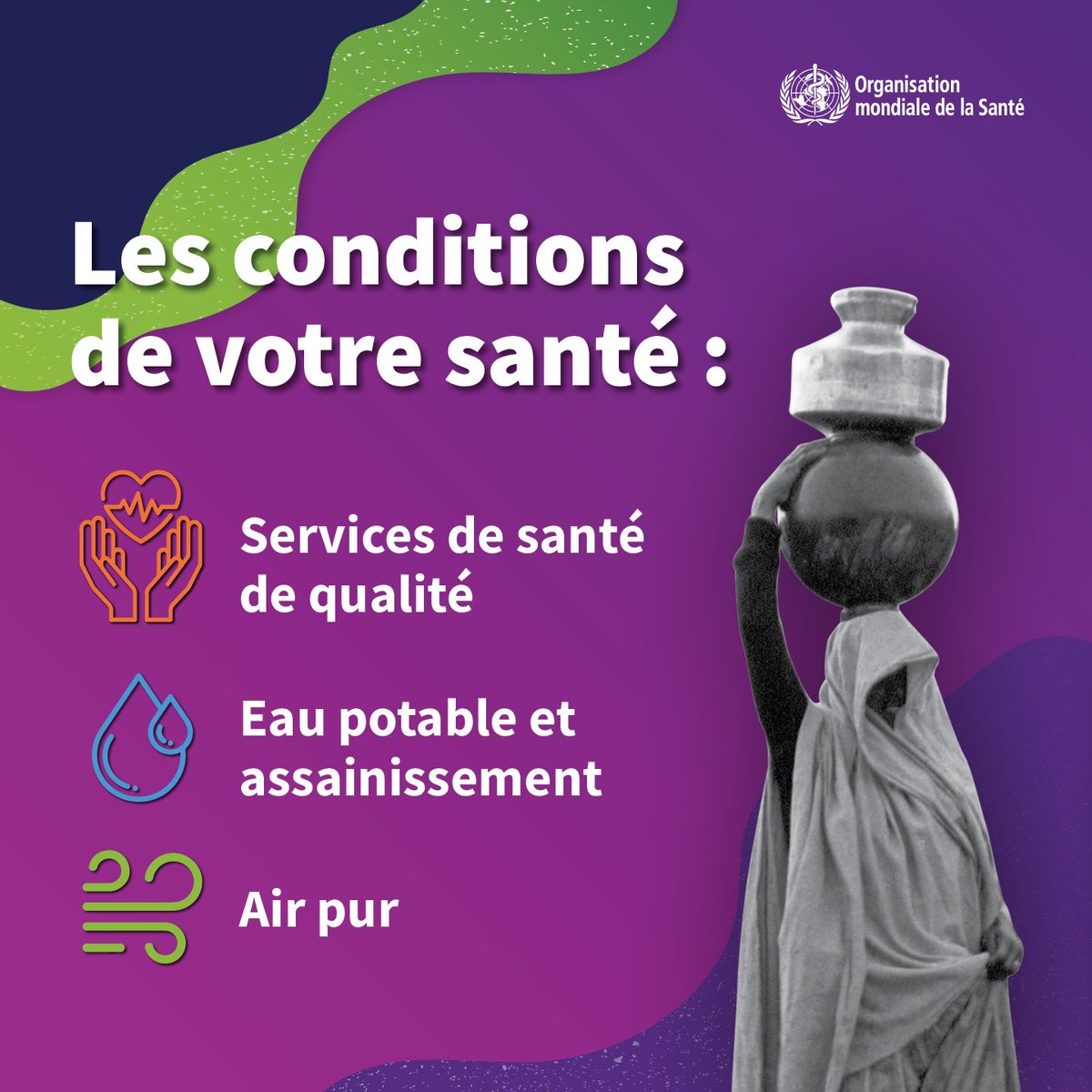 C'est la Journée mondiale de la santé ! La santé n'a pas de prix ! #SantéPourTous