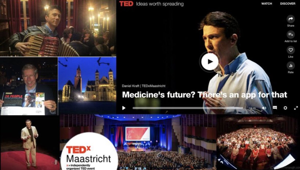 The future is coming faster (and sometimes slower) than you think 😐 Hard to believe it's been 13 years this week since @TEDx Maastricht 2011, a catalytic, forward thinking gathering curated by the incomparable @lucienengelen & where I also met & became friends & co-conspirators