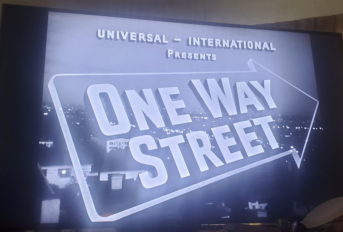 Watching #OneWayStreet (1950) via DK Classics III on YouTube #SundayMovies #Reno #Nevada