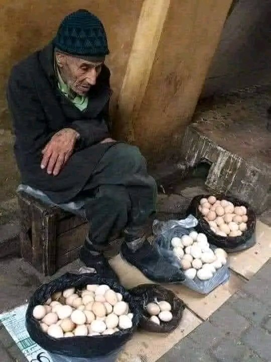 @WallStreetSilv A Lady asked an old street vendor: 'How much do you sell your eggs for?' The old man replied '0.50¢ an egg, madam.” The Lady responde, “I'll take 6 eggs for $2.00 or I'm leaving.” The old salesman replied, “Buy them at the price you want, Madam. This is a good start for me…