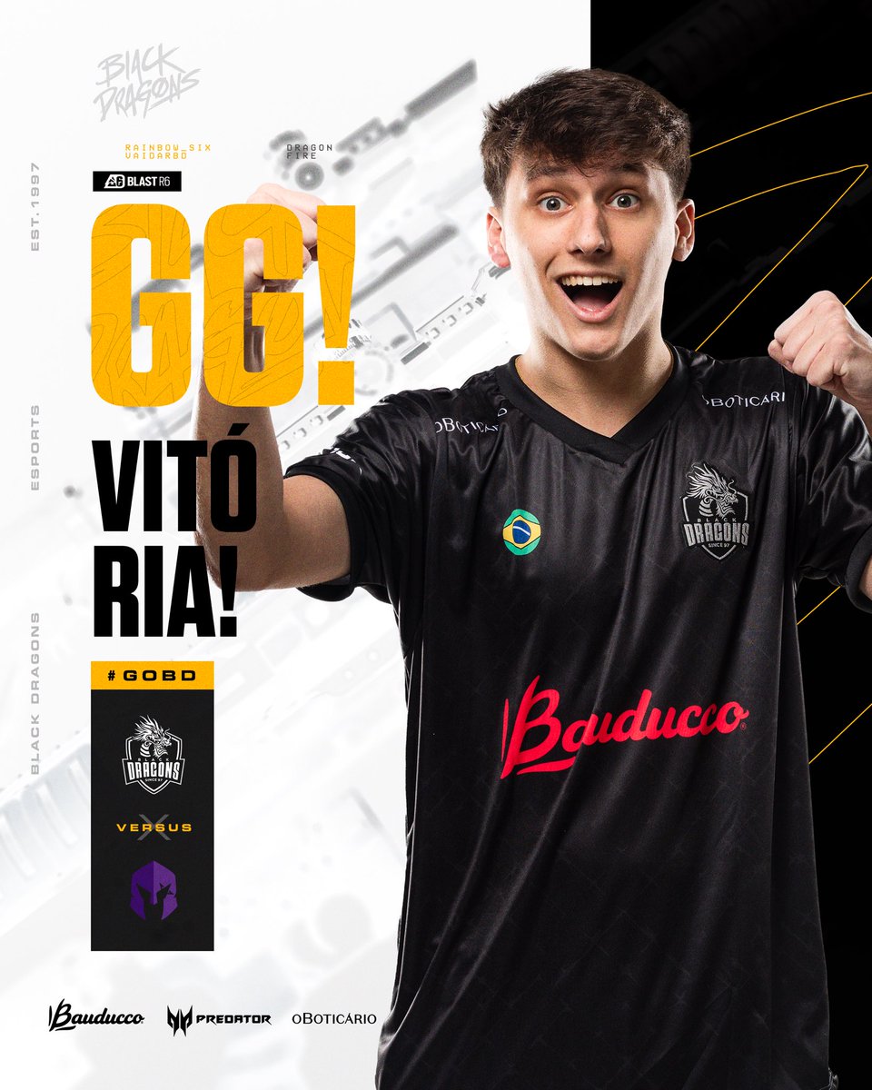 VITÓRIA DA BD! Nossos dragões entraram afiadíssimos hoje no servidor e garantiram uma vitória tranquila em cima da @VivoKeyd com um placar de 7x2 🔥 A torcida de vocês foi parte essencial de tudo isso! Continuem empurrando o #GoBD e até os playoffs! 👋🏻