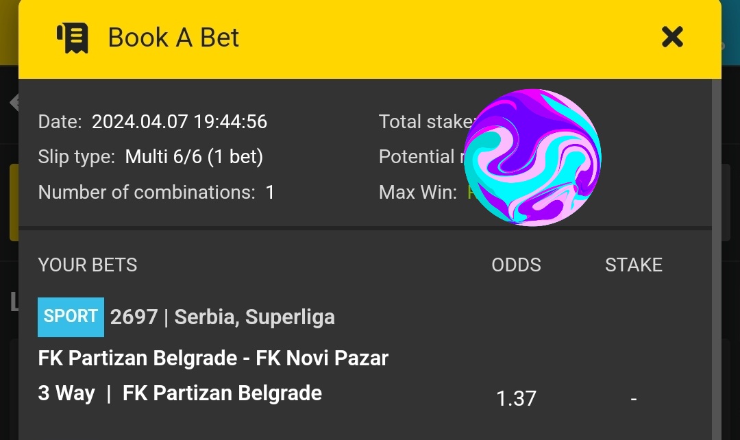 5 odds💛

First Game @ 20:00⚡️

Copy Betslip 👉 easybet.co.za Book a bet easybet.co.za/share-a-bet/26…

Betslip Code 👉268585

Promo Code 👉 PRU50 

Register 👉 ebpartners.click/o/gKMIWu

#NBA #EasyBetSA #YellowArmy