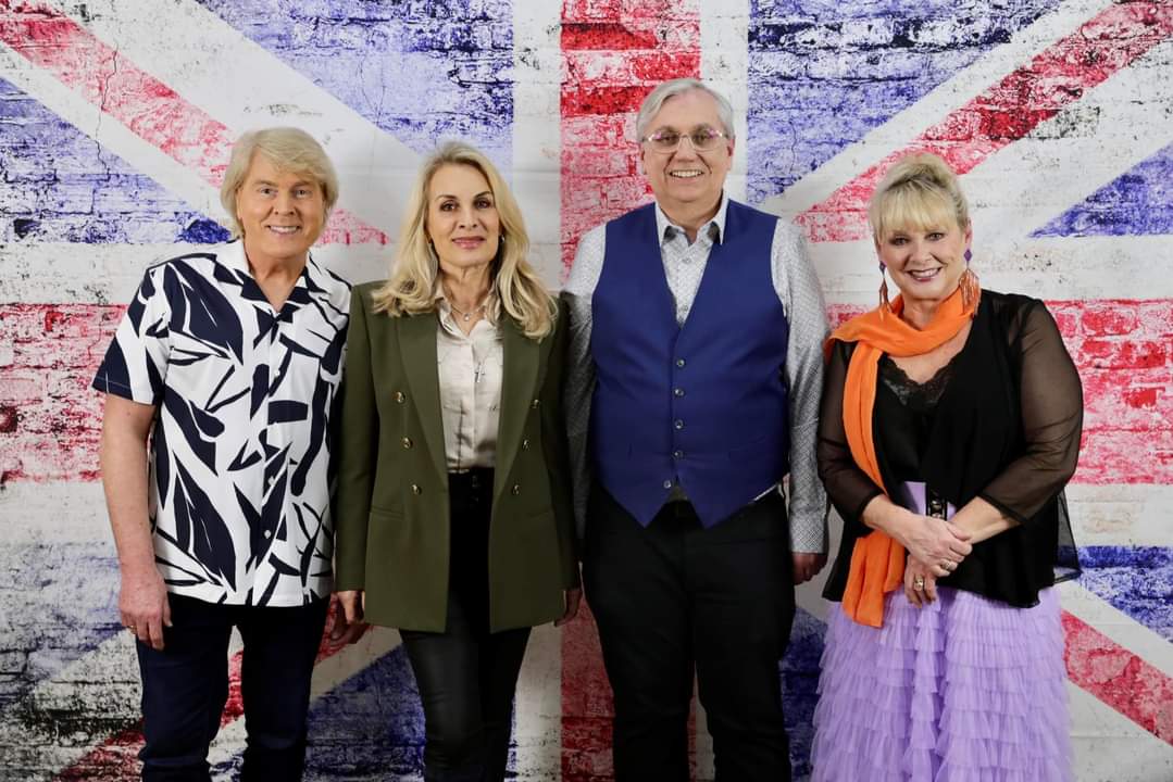 Fun evening on Friday celebrating the 43rd anniversary of #BucksFizz winning #Eurovision with @Cherylbaker @mikenolanfizz @jayastonc @TheFizzCMJ #TheFizz