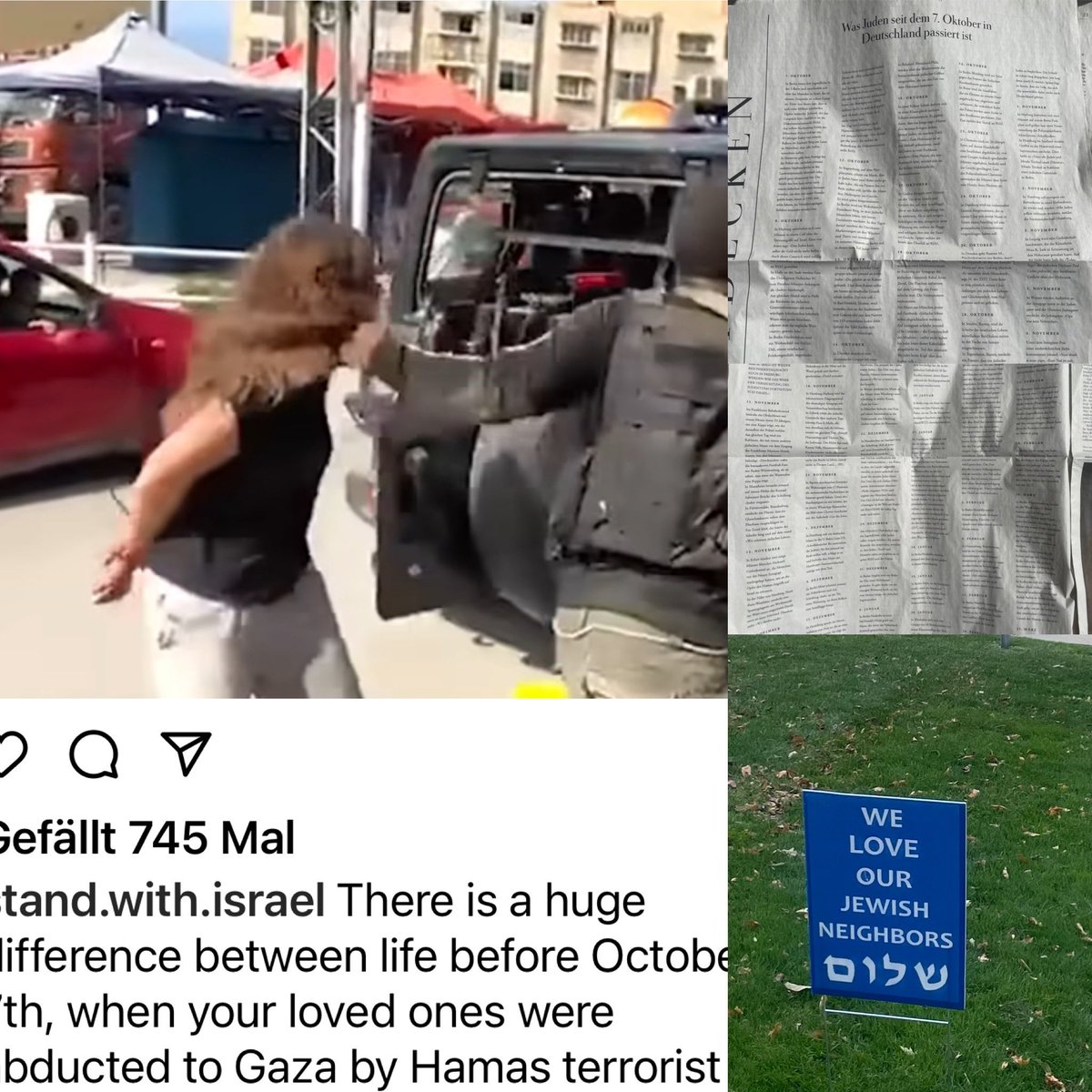 6 months in captivity. No food, no daylight, no rights, no privacy. My thoughts are with you. #BringThemHome 
And beware of #Antisemitism #NeverAgainIsNow Especially in Germany.