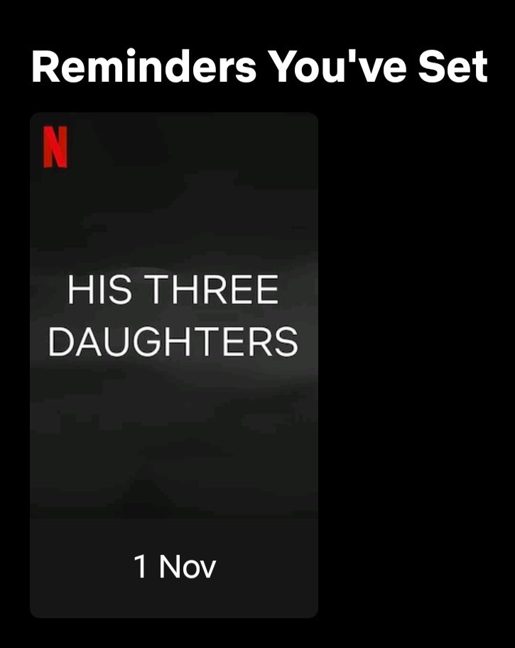 THIS IS NOT A DRILL: Elizabeth Olsen’s upcoming film ‘HIS THREE DAUGHTERS’ directed by Azazel Jacobs will reportedly premiere November 1st on Netflix! (via: @ECOlsenUpdates)