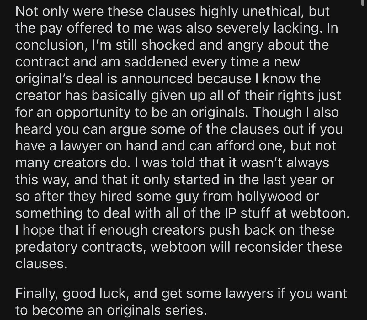 if you haven’t already seen this thread on the webtoons subreddit, check it out below and know your rights when it comes to publishing contracts!