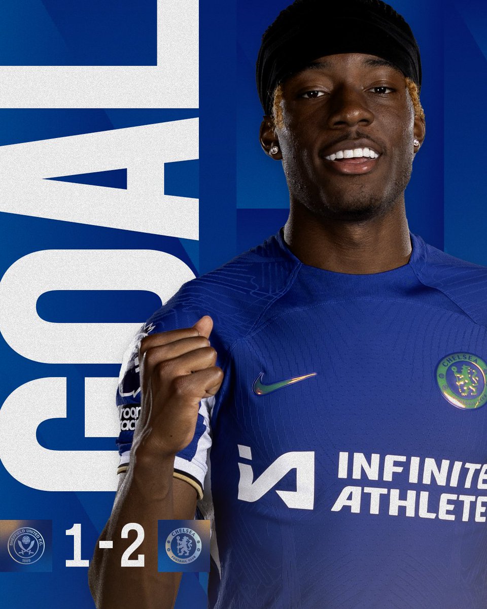 ChelseaFC's tweet image. BACK INTO THE LEAD! YES NONI! 🔥

⚔️ 1-2 🔵 [65] #CFC | #ShuChe