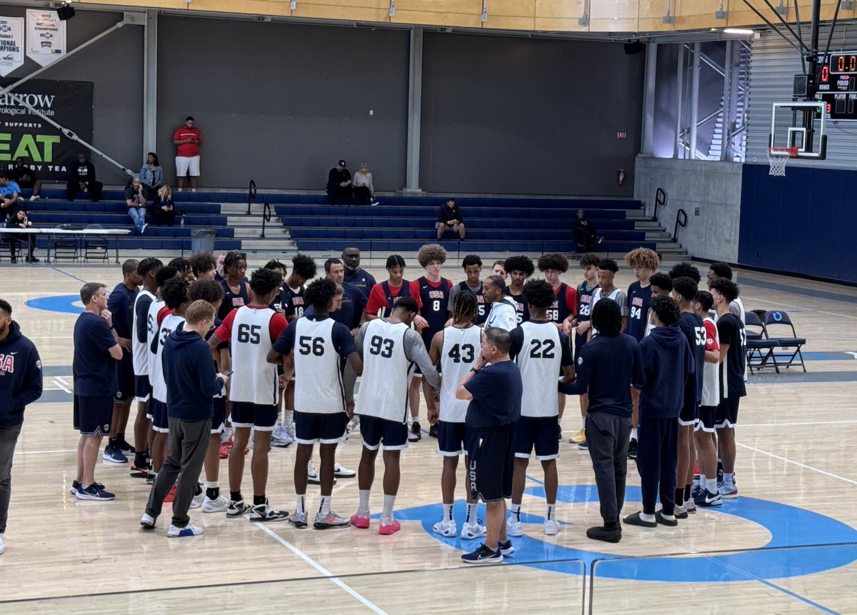 Players that caught my eye this morning at the 2026/2027 USAB session: Devin Cleveland Jason Crowe Tajh Ariza Beckham Black